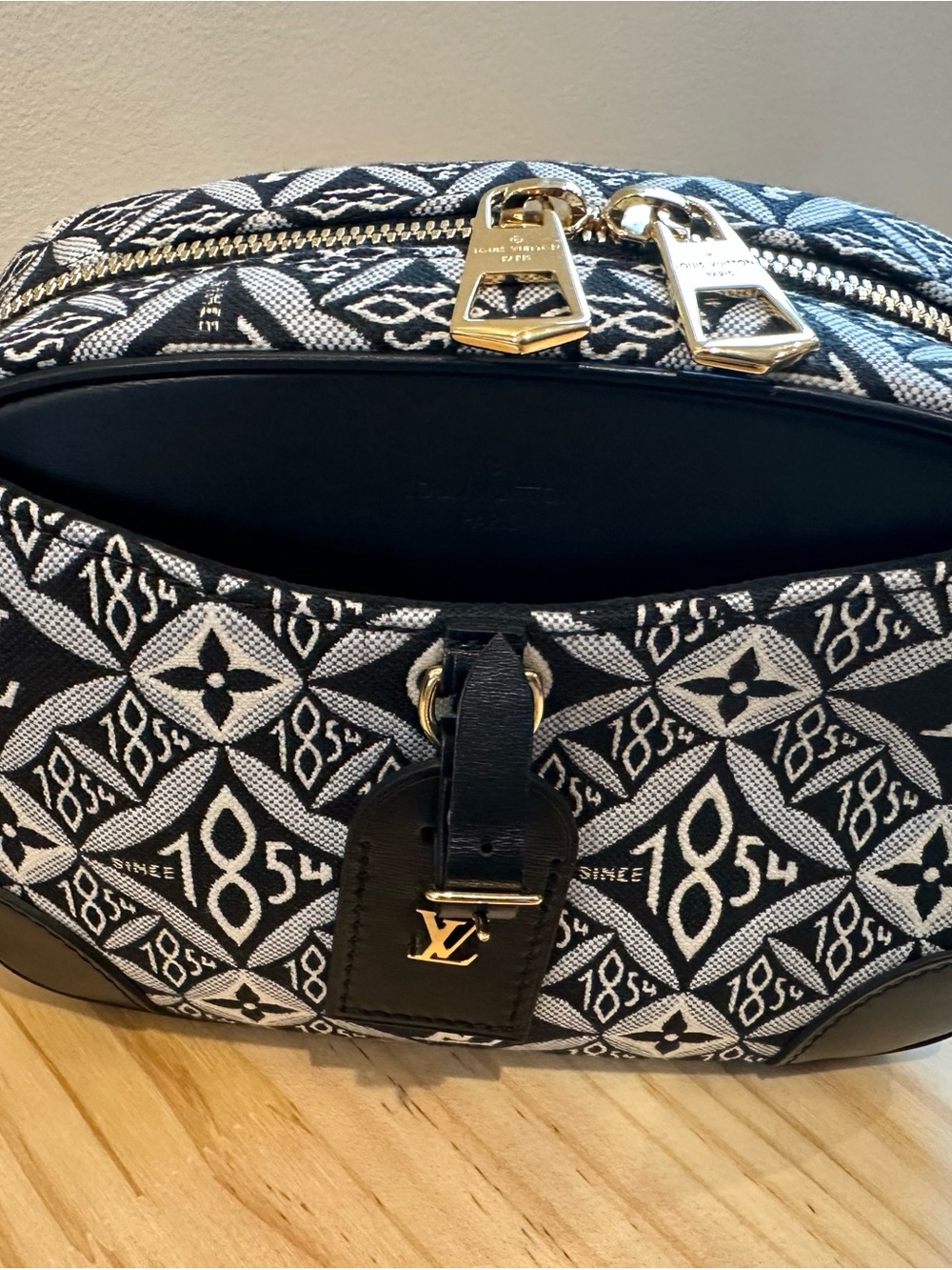 Deauville Mini Since 1854 Monogram Black